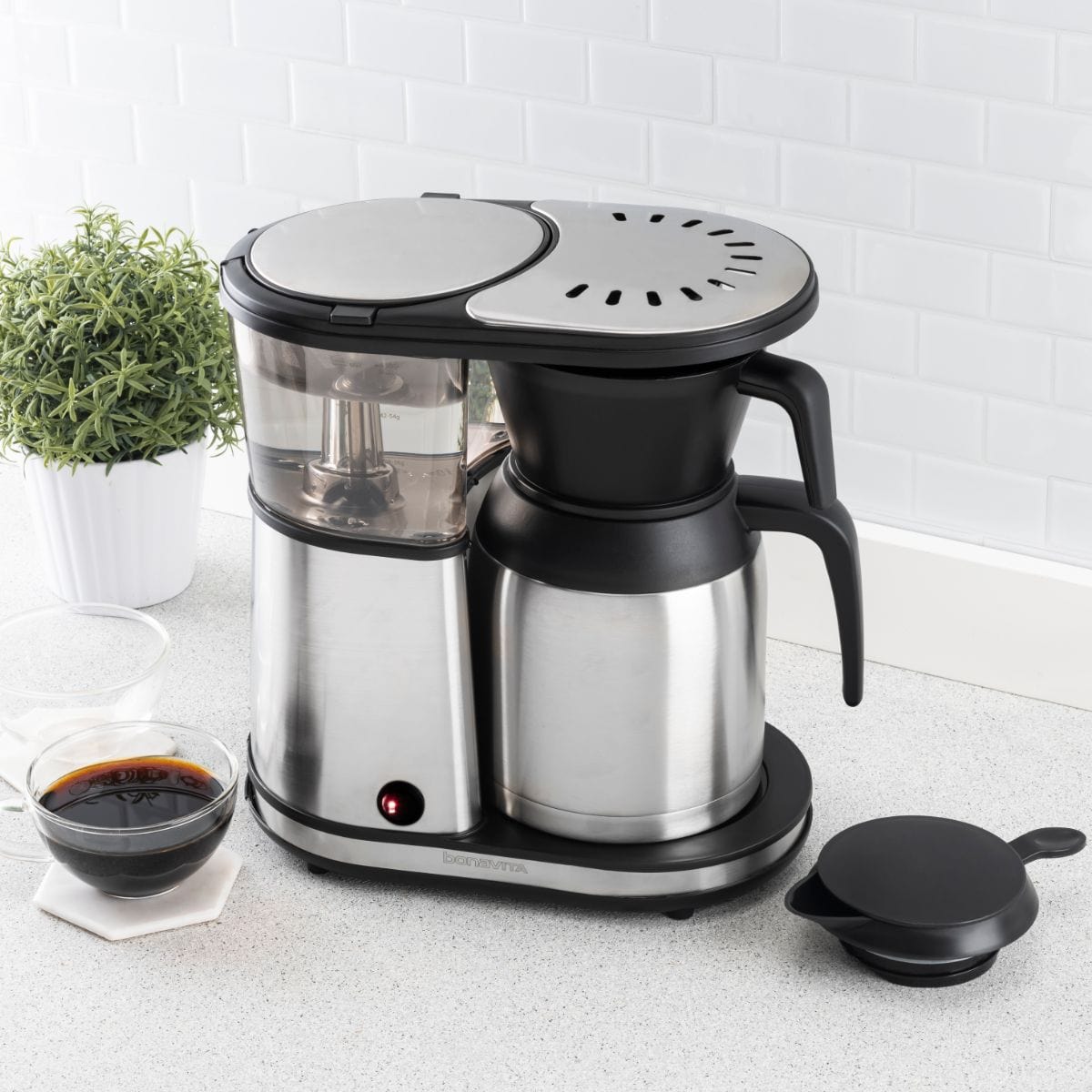 Bunn BTX-B Home Coffee Maker with Thermal Carafe - Black/Stainless