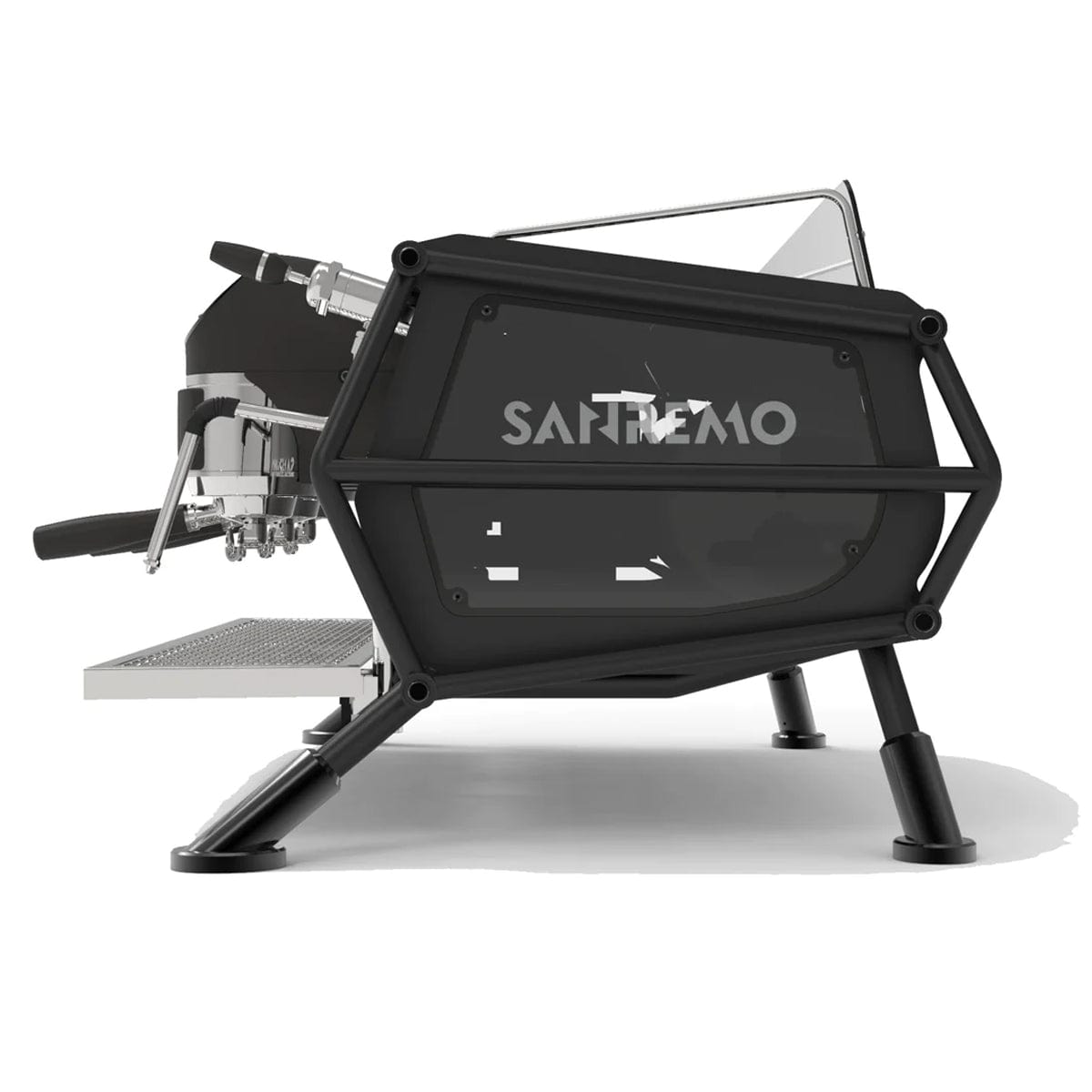 Sanremo Cafe Racer White/Wood 2 Group Italian Espresso Machines