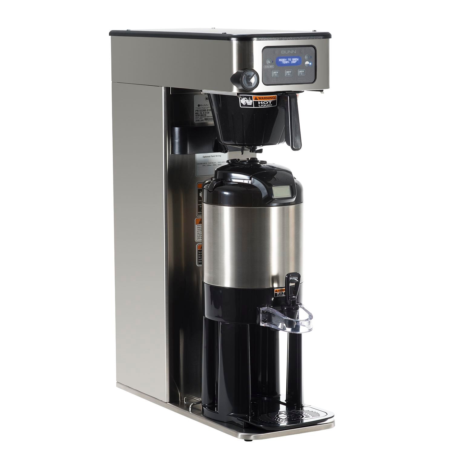 Bunn ITCB Infusion Series HV Tea/Coffee Brewer - Dual Voltage