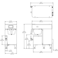 ICB TF ThermoFresh 1.0 Gallon Platinum Edition - Dual Voltage Specs