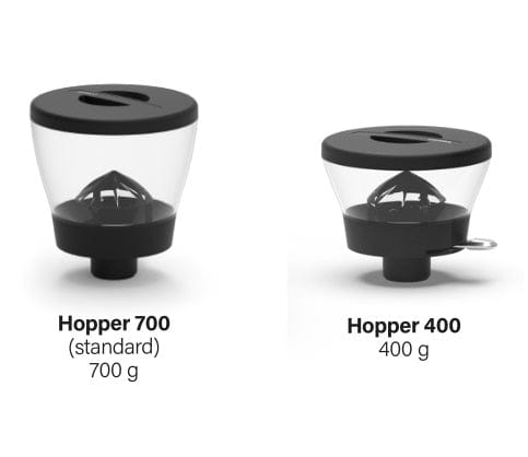 Compak i3 Pro Hoppers 700g and 400g