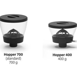 Compak i3 Pro Hoppers 700g and 400g