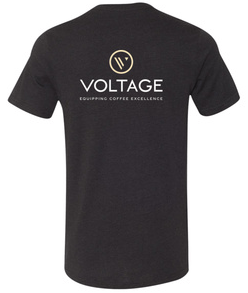 Voltage Black Heather Jersey Tee Shirt
