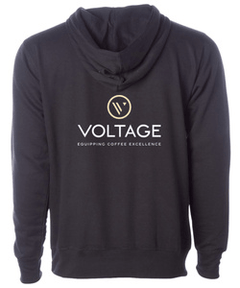 Voltage Black Midweight Hoodie