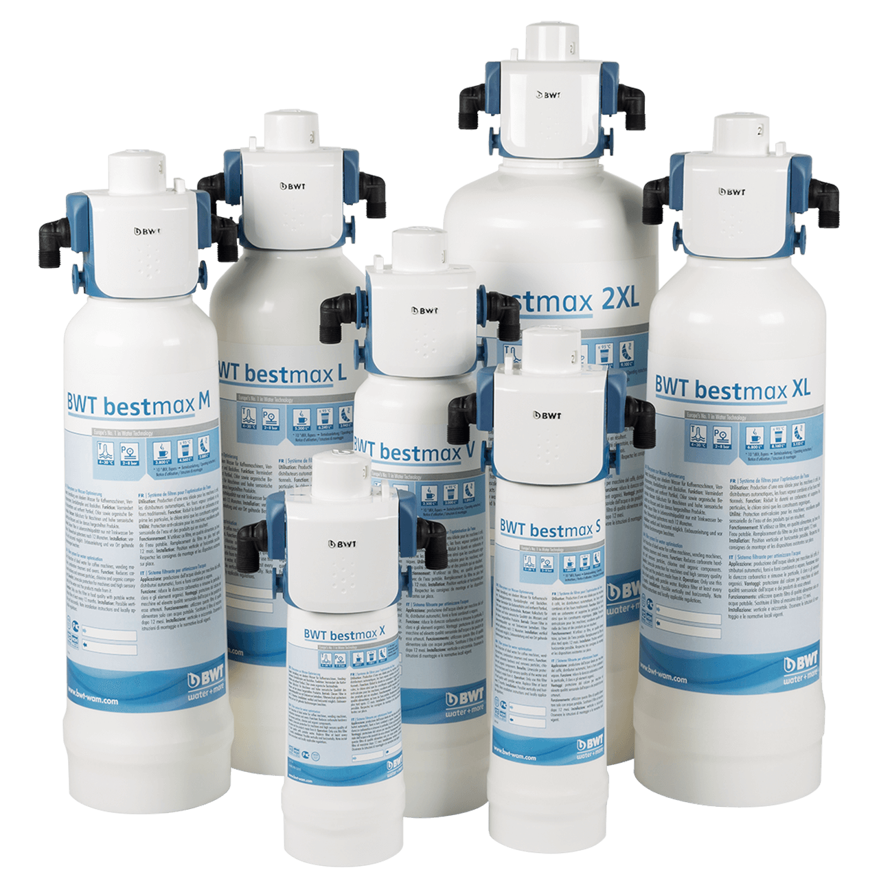 BWT BWT Bestmax Filter Kit w/ Besthead FLEX - Limescale Protection Water Filtration Systems