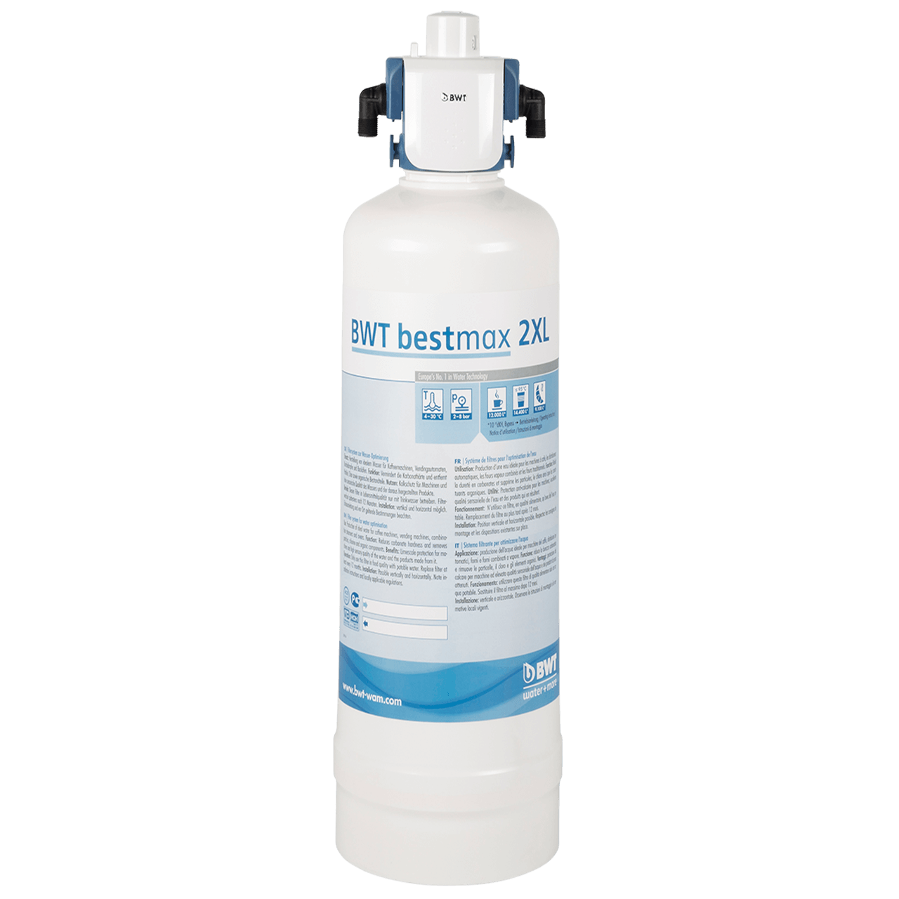 BWT Bestmax Filter Kit w/ Besthead FLEX - Limescale Protection