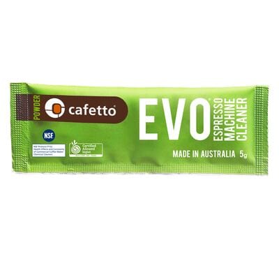 Cafetto EVO Espresso Machine Cleaner 18 x 5g Sachet Packs