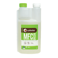 Image of Cafetto MFC Green Milk Frother Cleaner 1 Liter / 34oz Bottle - Voltage Coffee Supply™