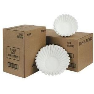 Fetco F004 20 x 8 in. Paper Coffee Filters 500 Count