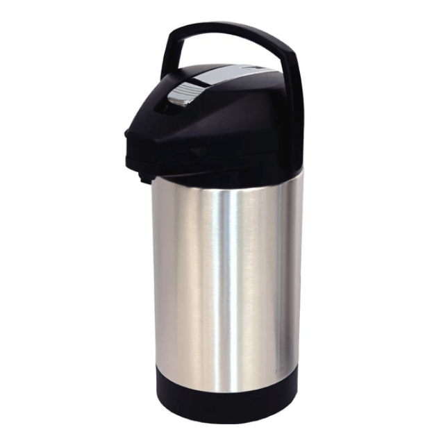 Fetco Stainless Lined Lever Airpot Server 2.2L, 2.5L, 3.0L, 3.8L