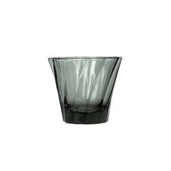 Loveramics Loveramics Urban Glass Twisted Collection - 6 Pack Cups & Mugs  Espresso Glass 70ml (2.37oz) / Black