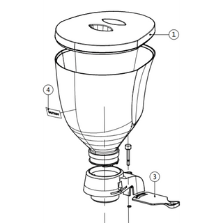 Mazzer Robur S / Major V Hopper Complete