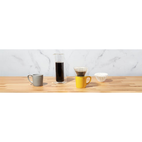 notNeutral - Gino Glass Coffee Dripper in Clear