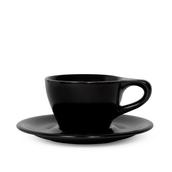 notNeutral Lino Double Cappuccino Cup & Saucer - One Dozen