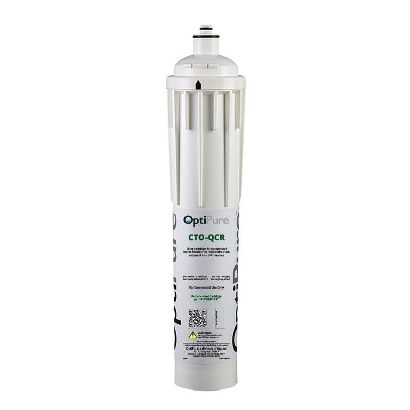 OptiPure CTO-QCR 15" Qwik-Twist Chloramine Reduction Cartridge 0.5 gpm