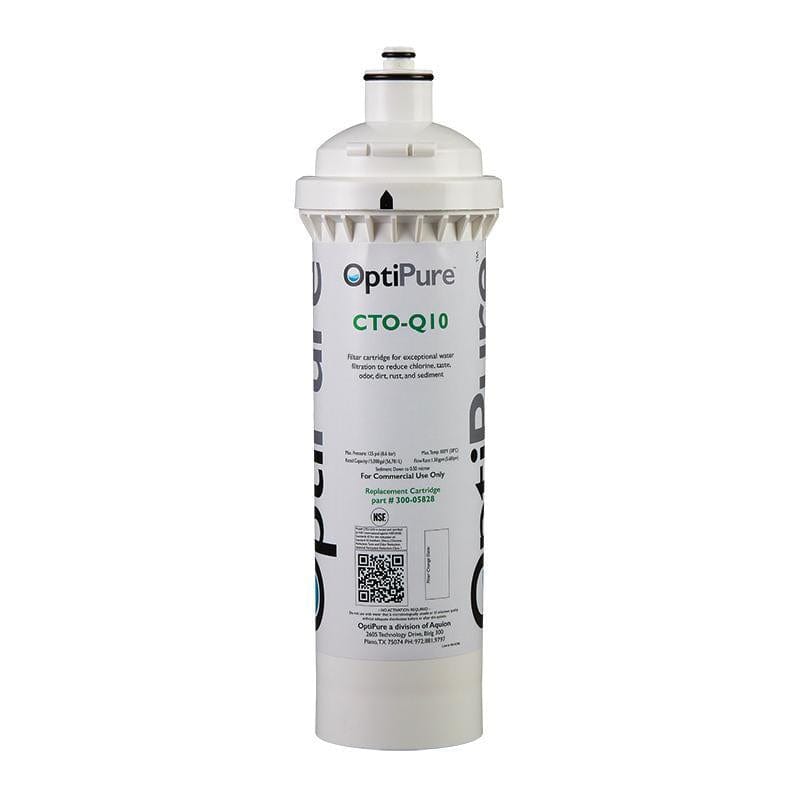 OptiPure CTO-Q10 300-05828 10" Qwik-Twist Carbon Filter Cartridge