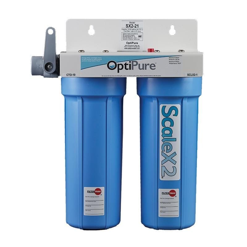 OptiPure SX2-21 Dual 10" ScaleX2® Water Filter System