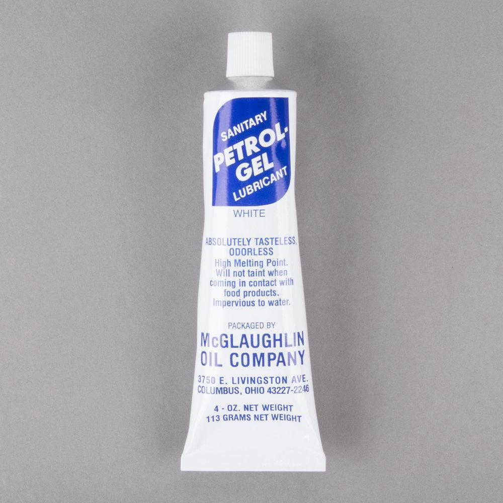 Petrol-Gel Food Grade Sanitary Lubricant Food Safe Grease 4oz.