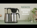 Bonavita Connoisseur 8-Cup One-Touch Thermal Coffee Brewer With Hanging Basket