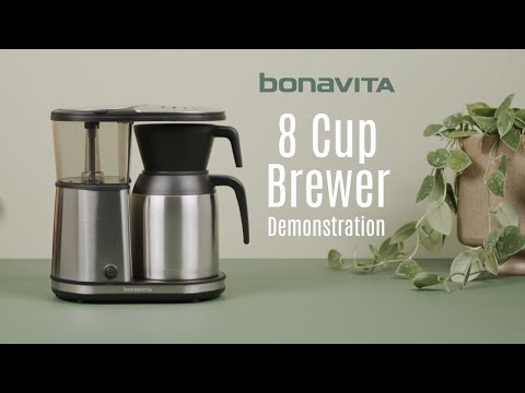 Bonavita 8 Cup One Touch Thermal Carafe Coffee Brewer With R