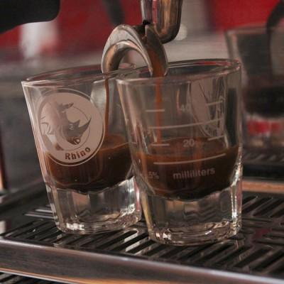 Rhino Coffee Gear Double-Spouted Shot Pitcher 3oz