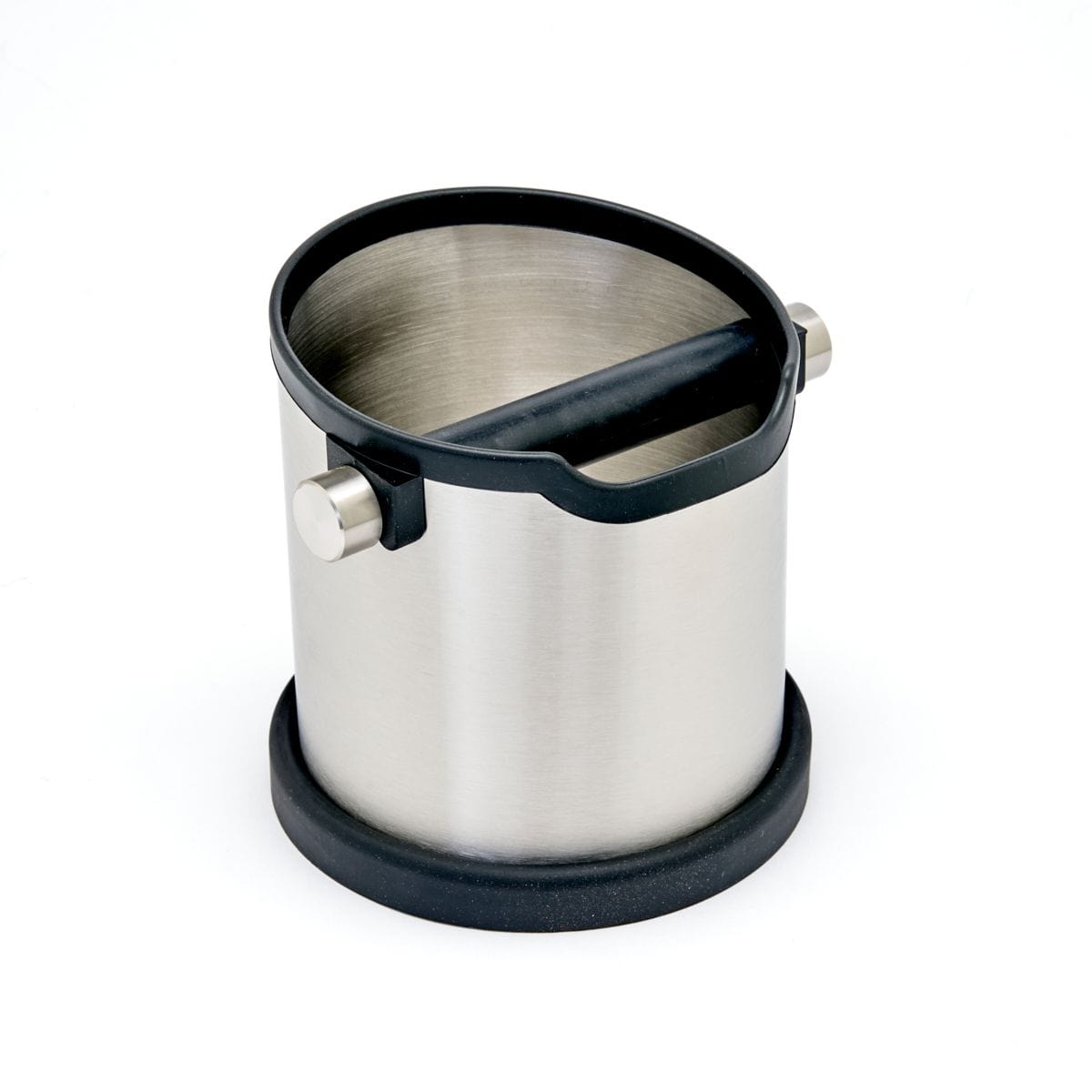 Rhino Countertop Stainless Round Knock Box - 7"