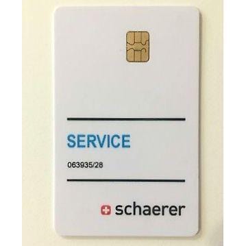 Schaerer Service Card 63935 Coffee Art Plus 32 Ambiente Verismo 701 3370063935